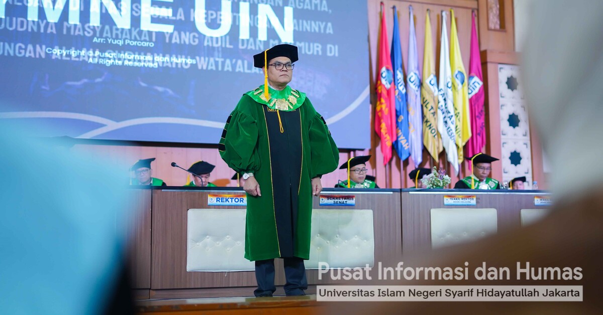 UIN Jakarta Rector: GPA Not the Determinant of Success, Consistency and Personality are Key