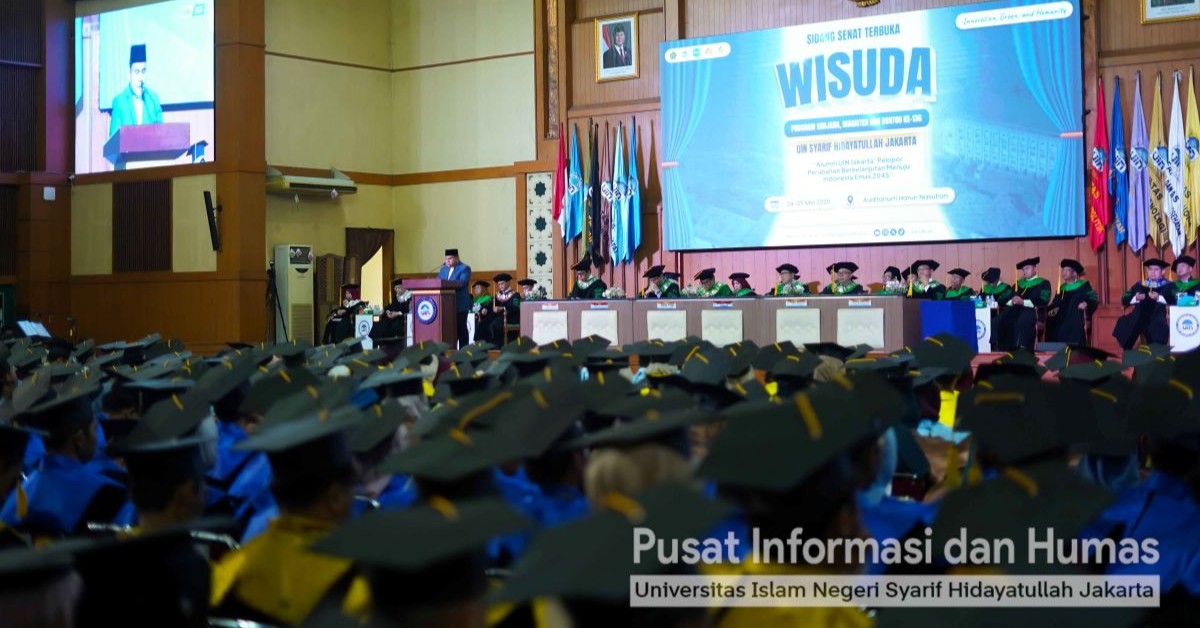 UIN Jakarta's 136th Graduation: Pioneers of Change Towards Golden Indonesia 2045